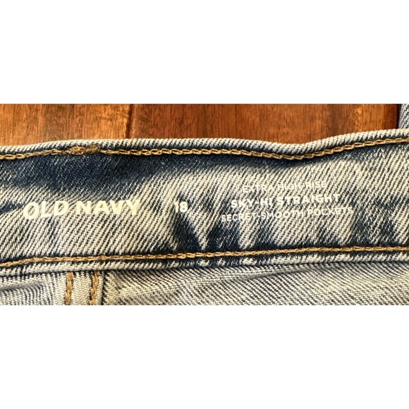 Old Navy Women’s Jeans 18 Acid Wash Extra Highrise Straight Denim Pants Nicky - Picture 12 of 12